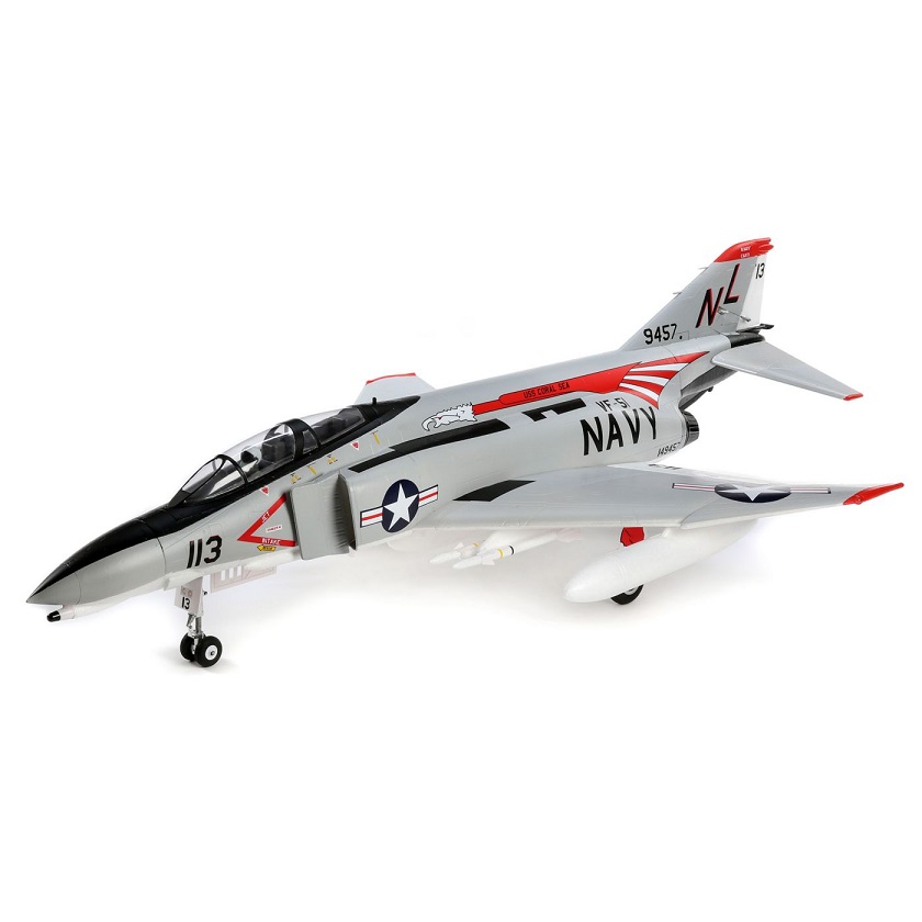 E-Flite F-4 Phantom II 80mm EDF BNF Basic w/AS3X